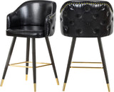 Barbosa Faux Leather Contemporary Counter/Bar Stool - Set of 2