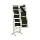 Contemporary Jewelry Cheval Mirror with Drawers