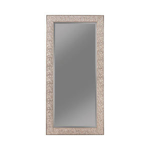 Contemporary Rectangular Floor Mirror Sparkle