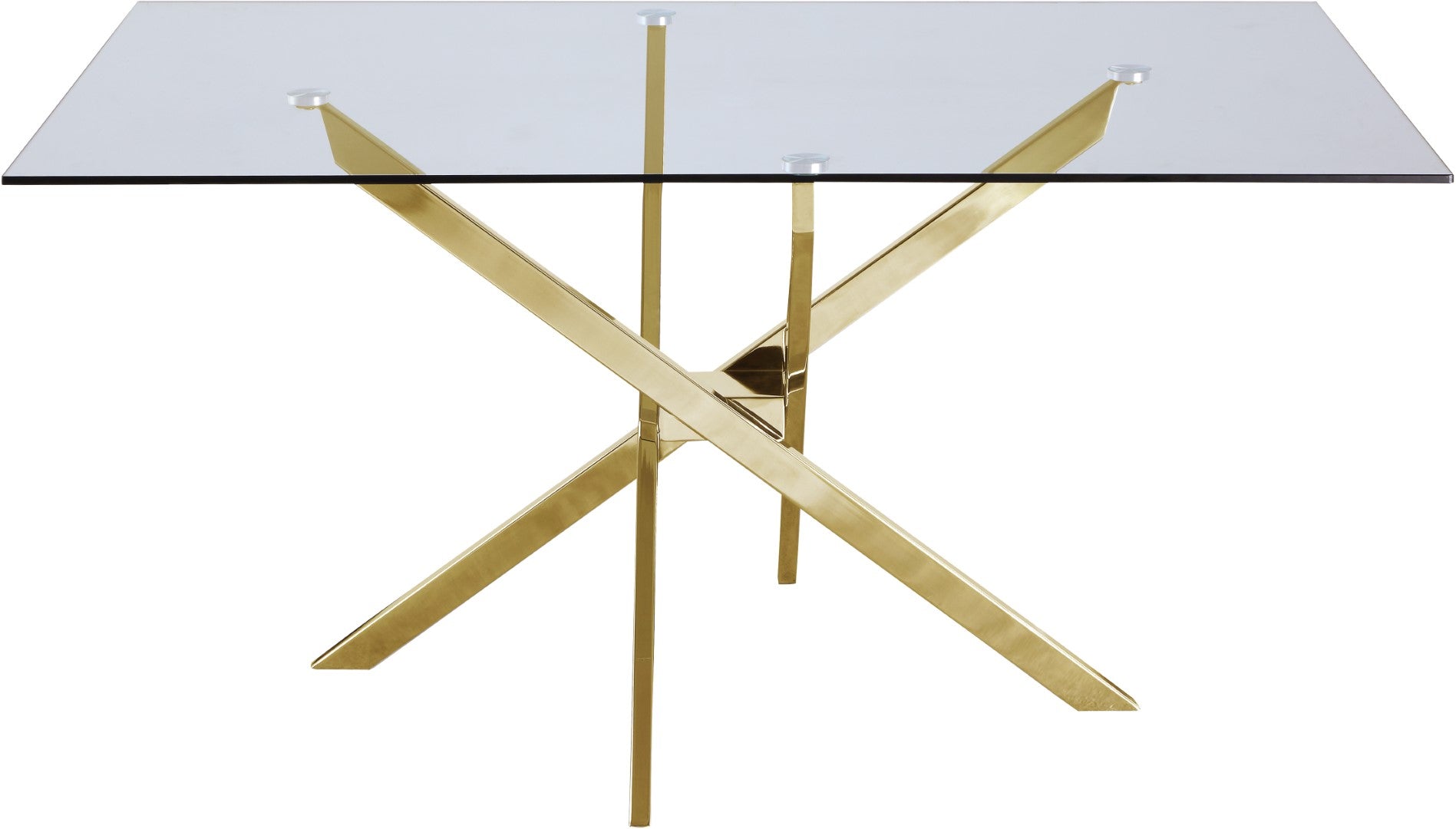 Xander Contemporary Dining Table - Thumbnail 4