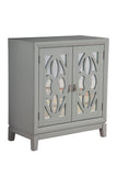 Clover Accent Chest, Sea Grey