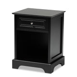 Chase Modern Transitional 1-Drawer Wood Nightstand