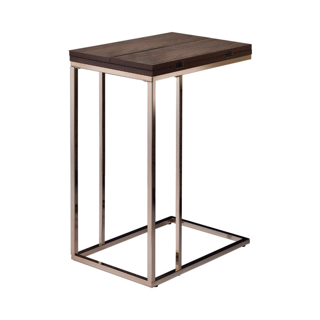 Contemporary Expandable Top Accent Table