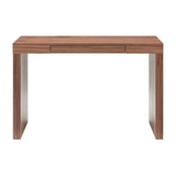 EuroStyle Doug Desk in Walnut with One Drawer 90303-WAL