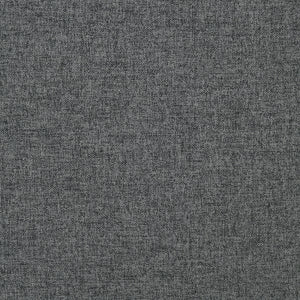 Bettina Lounge Chair in Charcoal Fabric with Black Frame