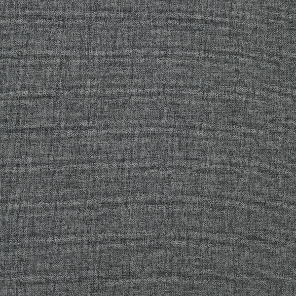 Bettina Lounge Chair in Charcoal Fabric with Black Frame