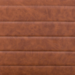 Zuo Modern Holden 100% Polyurethane, Plywood, Steel Modern Commercial Grade Barstool Vintage Brown, Dark Bronze 100% Polyurethane, Plywood, Steel