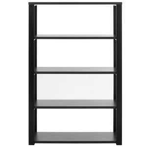 Dillon 40-Inch Shelf/Shelving Unit with Matte Anthracite Shelves and Matte Black Frame