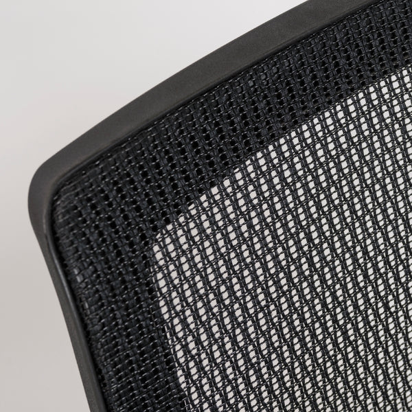 Vahn Office Chair in Black with Black Base