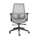 Vahn Office Chair in Gray with Black Base