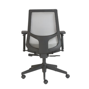 Vahn Office Chair in Gray with Black Base