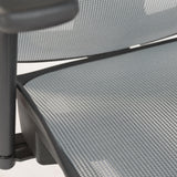 Vahn Office Chair in Gray with Black Base