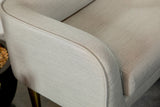 Casual Upholstered Bench with Glamorous Gold Legs – Perfect for Bedroom or Entryway Seating!