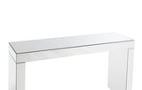 Dominic Writing Desk Mirrored 90674-ACME