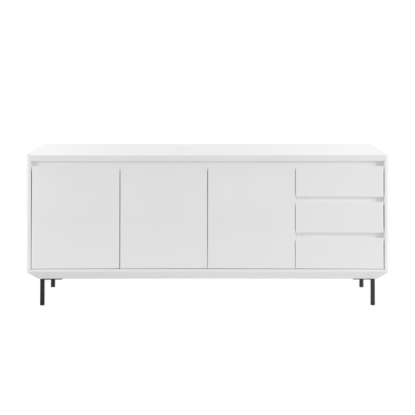 Saga 63-Inch Sideboard in Matte White