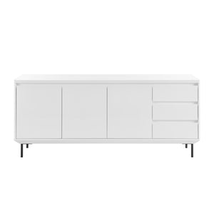 Saga 63-Inch Sideboard in Matte White