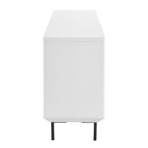 Saga 63-Inch Sideboard in Matte White