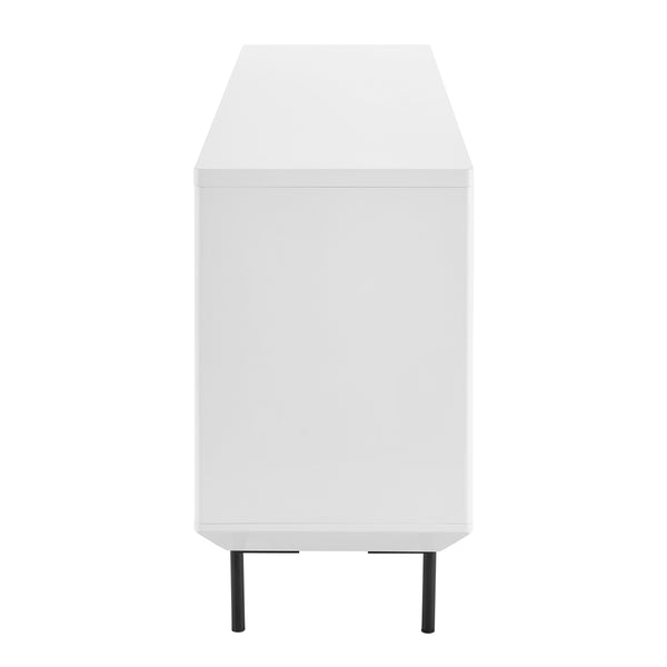 Saga 63-Inch Sideboard in Matte White