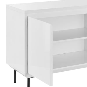 Saga 63-Inch Sideboard in Matte White