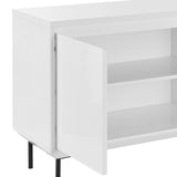 Saga 63-Inch Sideboard in Matte White