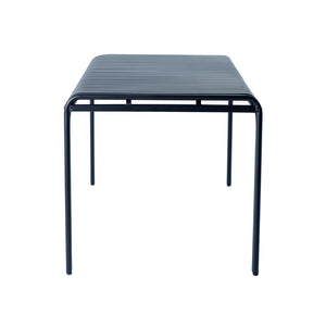 Otis Outdoor Table in Dark Blue