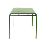 Otis Outdoor Table in Dark Green