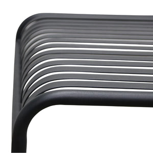 Enid Outdoor Table in Black