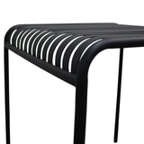 Enid Outdoor Table in Black