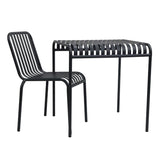 Enid Outdoor Table in Black