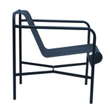 Enid Outdoor Lounge Chair in Dark Blue - Set of 1