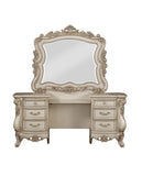 Gorsedd Transitional Vanity Desk & Mirror  90740-ACME