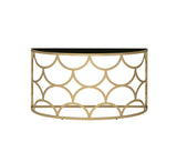 Altus Contemporary Console Table Gold Finish 90820-ACME