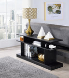 Sollix Transitional Sofa Table Black Finish 90885-ACME