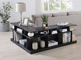 Sollix Transitional Sofa Table Black Finish 90885-ACME