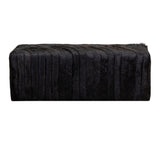 Olivia and Quinn Bryant Bench Hair On Hide Black