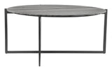 Zuo Modern Mcbride Marble, MDF, Iron Modern Commercial Grade Coffee Table Gray, Black Marble, MDF, Iron