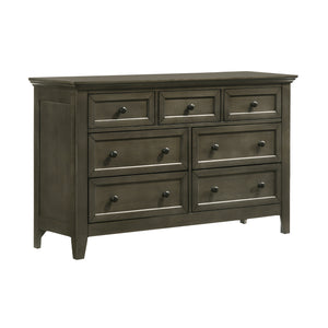 Intercon San Mateo Youth Transitional Dresser | Gray SM-BR-4307-GRY-C SM-BR-4307-GRY-C