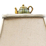 Tea Service 35'' High 1-Light Table Lamp - Multicolor