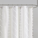 INK+IVY Kara Farm House 100% Cotton Jacquard Shower Curtain II70-1289