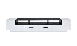 Armour Scandinavian TV Stand White (cc#) • Black (CC#) 91275-ACME