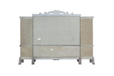 Dresden Transitional/Vintage TV Stand Vintage Bone White 91473-ACME