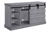 Amrita Farmhouse TV Stand with Fireplace __ (cc#) 91616-ACME