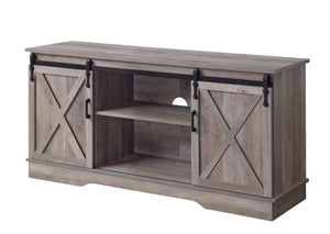 Bennet Industrial TV Stand Gray Finish 91855-ACME