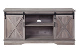 Bennet Industrial TV Stand Gray Finish 91855-ACME