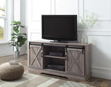 Bennet Industrial TV Stand Gray Finish 91855-ACME