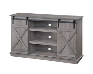 Bellona Industrial TV Stand Gray Finish 91860-ACME