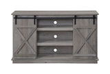 Bellona Industrial TV Stand Gray Finish 91860-ACME