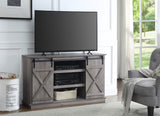 Bellona Industrial TV Stand Gray Finish 91860-ACME