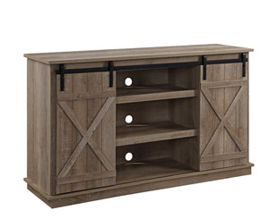 Bellona Industrial TV Stand Oak Finish 91862-ACME