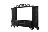 House Delphine Transitional Entertainment Center Charcoal Finish 91985-ACME